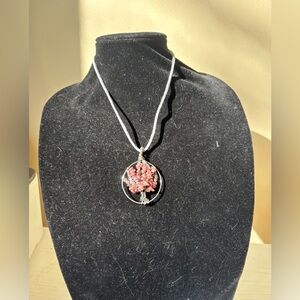 Rose Tree of Life Necklace